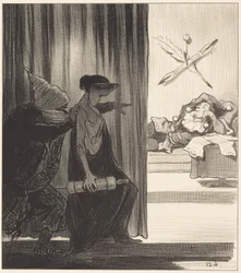 Clytemnestre poussée par mimi Véron...