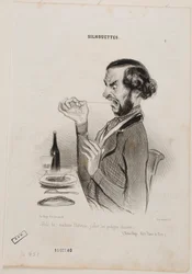 Hé ! Serveuse, je préfère ma soupe chauve !