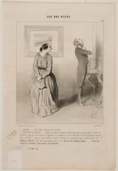 Chéri... viens arranger ma cravate !...