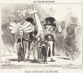 Invasion de Paris par les Bas-Normands