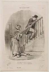 Ma femme est-elle à la maison ?