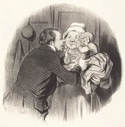 La visite à la nourrice