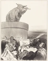 Le Constitutionnel contemplant l
