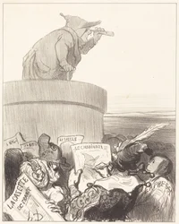 Le Constitutionnel contemplant l