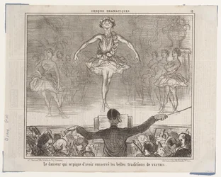 Le danseur qui se pique d