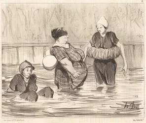 Les Baigneuses prudentes