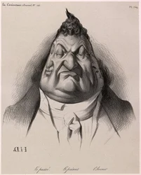 Louis-Philippe vu par Daumier - Le passé - Le présent - L