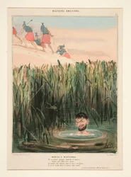 Marius à Minturnes. Admirez la malice de ce grand général ... tiré de Histoire Ancienne