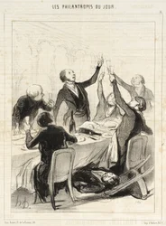 Messieurs... il nous reste un 43e toast à porter à la Société de tempérance...