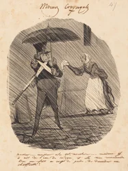 Monsieur... monsieur, voilà votre mouchoir