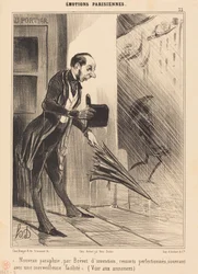 Nouveau parapluie, par brevet...