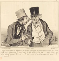Oui, Monsieur, votre air respectable m
