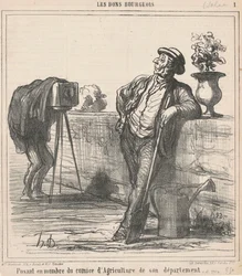Posant en membre du comice d