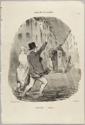 Saprelotte... complet !, numéro 5 de la série Quand on a du Guignon, parue dans Le Charivari