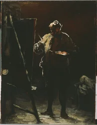 Le Peintre à son Chevalet