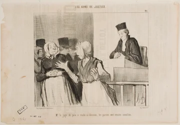 Le juge du tribunal de conciliation a rendu son verdict... toutes les parties doivent se réconcilier.