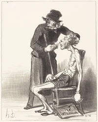 Un lutteur malheureux