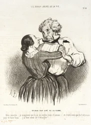 Un mari trop aimé de sa femme.