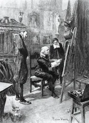 Illustration par Pierre Vidal pour Le Chef-d