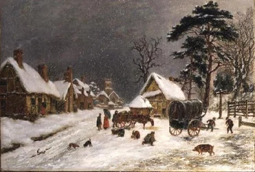 Paysage enneigé