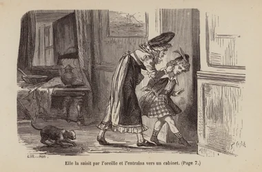 Illustration pour Un Bon Petit Diable (gravure)