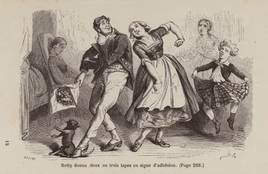Illustration pour Un Bon Petit Diable (gravure)