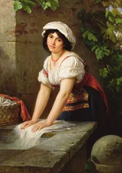 Lessive au Puits, 1896
