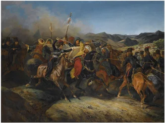 Une scène de la guerre russo-turque