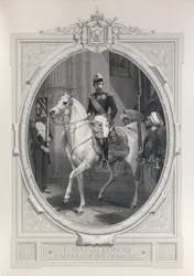 Portrait équestre de Napoléon 3