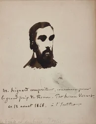 Portrait du compositeur Aristide Hignard