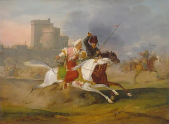 Turc et cosaque, 1809