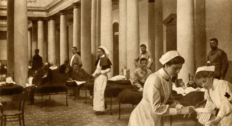 Boer et Britannique soignés ensemble, 1900, 1933