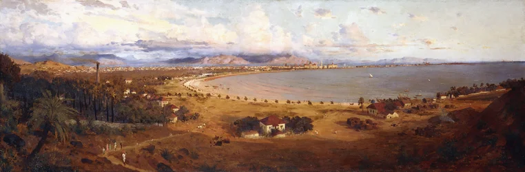 Vue de Bombay regardant vers le sud-est depuis Malabar Hill