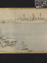 Les Trois Dieux de la Bonne Fortune en Promenade