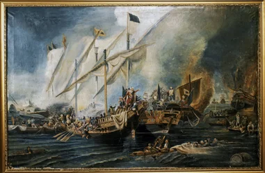 EMPIRE OTTOMAN: Bataille de Préveza