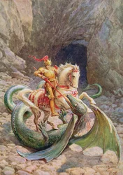 Le dragon... est tombé mort sur terre, de 