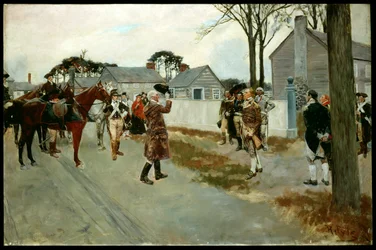 La rencontre de Greene et Gates à Charlotte, N.C., de 