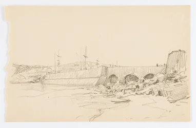Sans titre (jetée et plage)