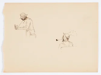 Sans titre (deux dessins d