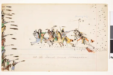 Au massacre de Sand Creek, 1874-75