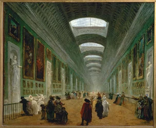 Projet di¡menagement de la Grande Galerie du Louvre ...
