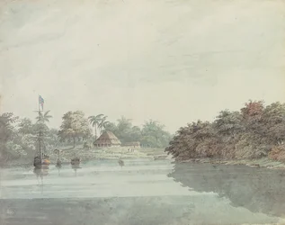 Le budgerow du Gouverneur Général sur le Gange, Delta du Brahmapoutre