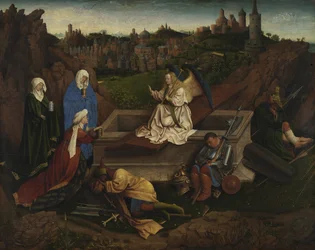 Les trois Marie au sépulcre, vers 1440