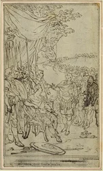 Étude pour "La Pharsale" de Lucain, Canto IV