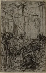 Study for an illustration in Tacitus "Tibère, ou Les Six Premiers Livres des Annales" Book II, Vol. 1