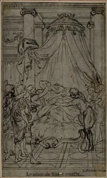 Study for an illustration in Tacitus "Tibère, ou Les Six Premiers Livres des Annales", Book VI, Vol. 3, Final Study