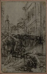 Étude pour la vignette du "De la Nature des Choses" de Lucrèce, Vol. II, Livre VI