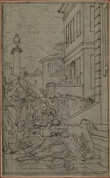Étude pour la vignette du "De la Nature des Choses" de Lucrèce, Vol. II, Livre VI