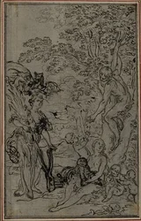 Étude pour la vignette du "De la Nature des Choses" de Lucrèce, Vol. II, Livre V