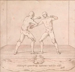 Deux boxeurs